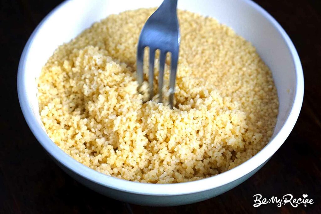 Fluffing up the couscous
