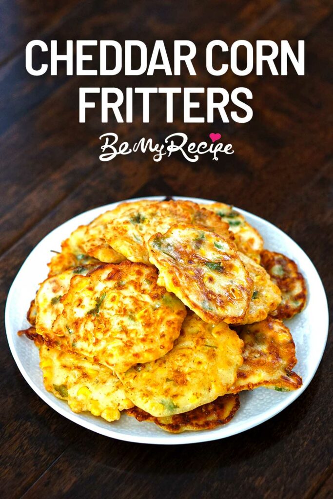 Cheddar Corn Fritters with Lime and Cilantro