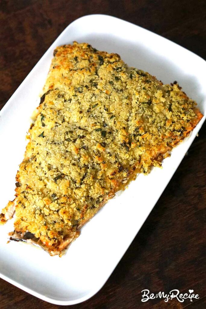 Baked Salmon (with a Panko topping)