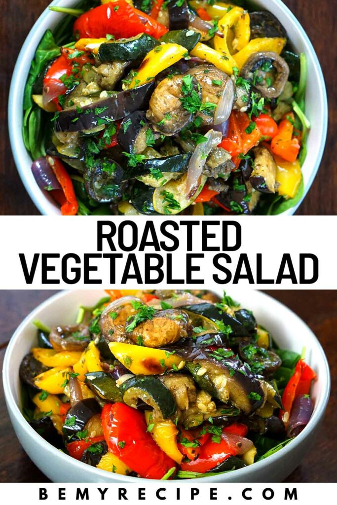 Roasted vegetable salad