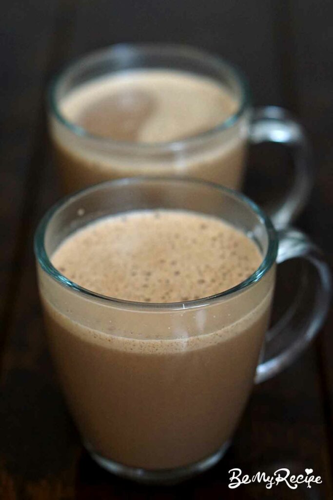 Homemade hot chocolate 