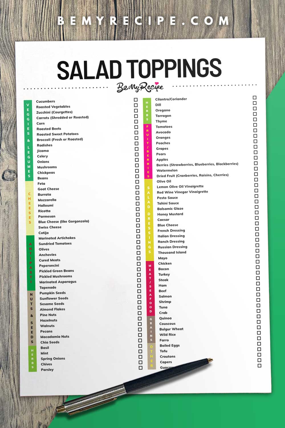 100+ Salad Toppings to Create the Perfect Salad for You