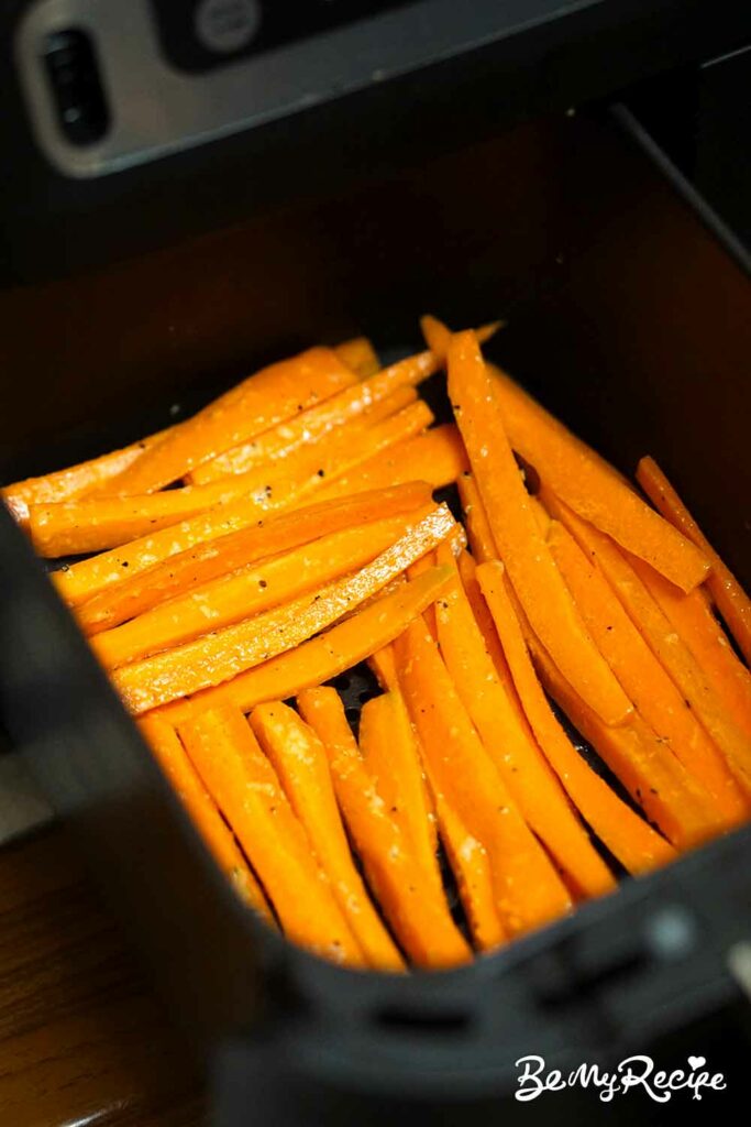 carrot fries in the air fryer