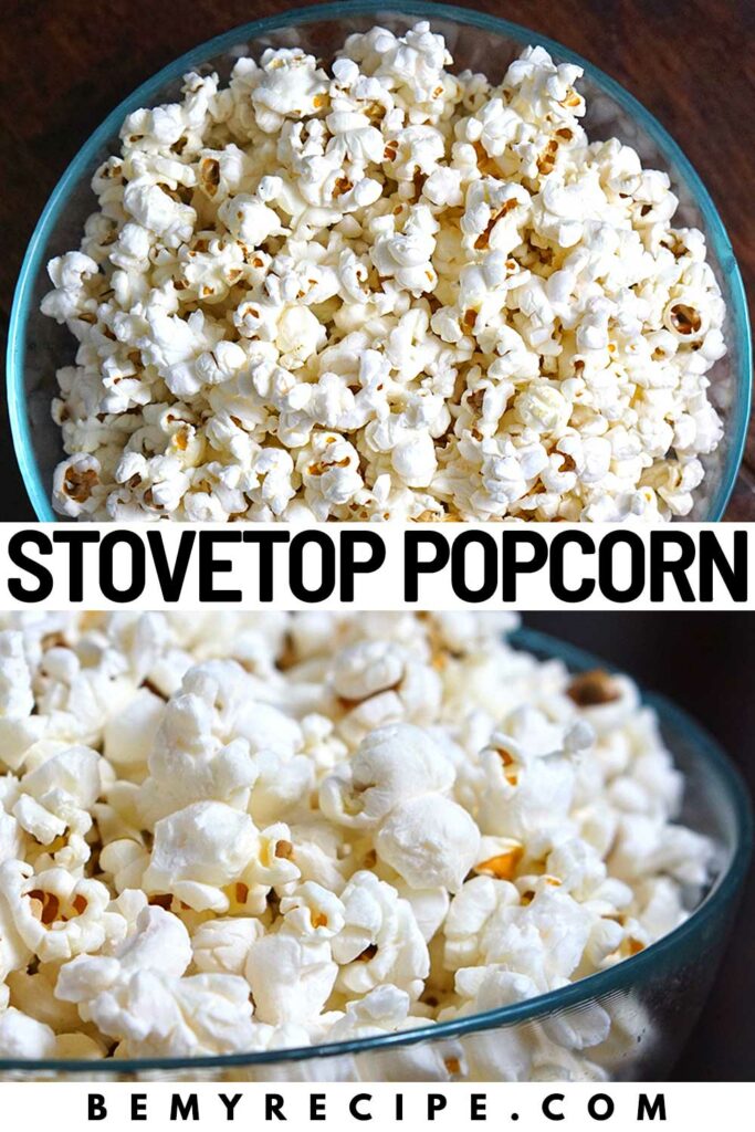 Stovetop popcorn
