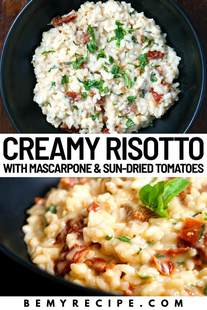 Creamy Risotto with Mascarpone and Sun-Dried Tomatoes