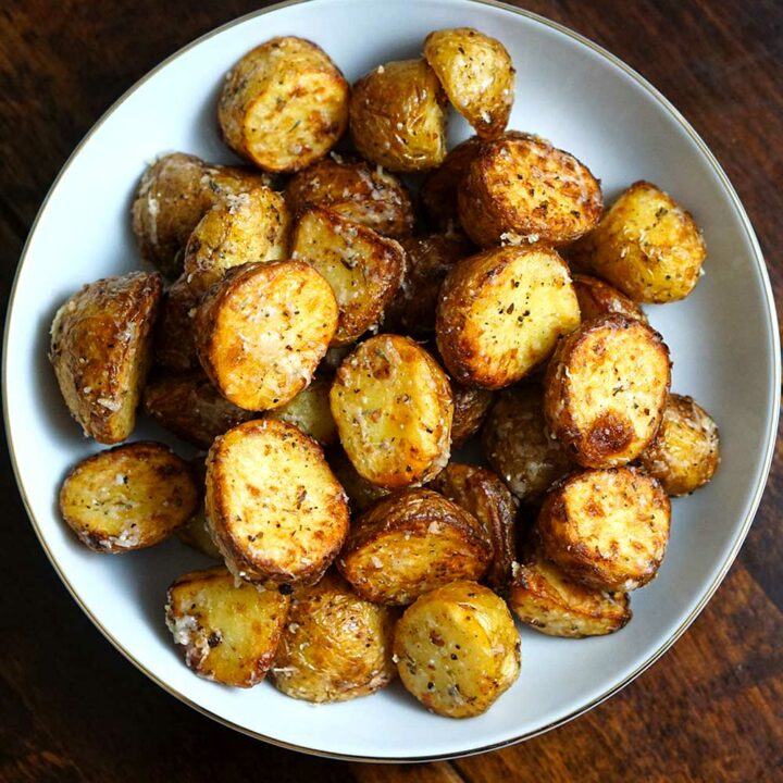 Air Fryer Parmesan Baby Potatoes