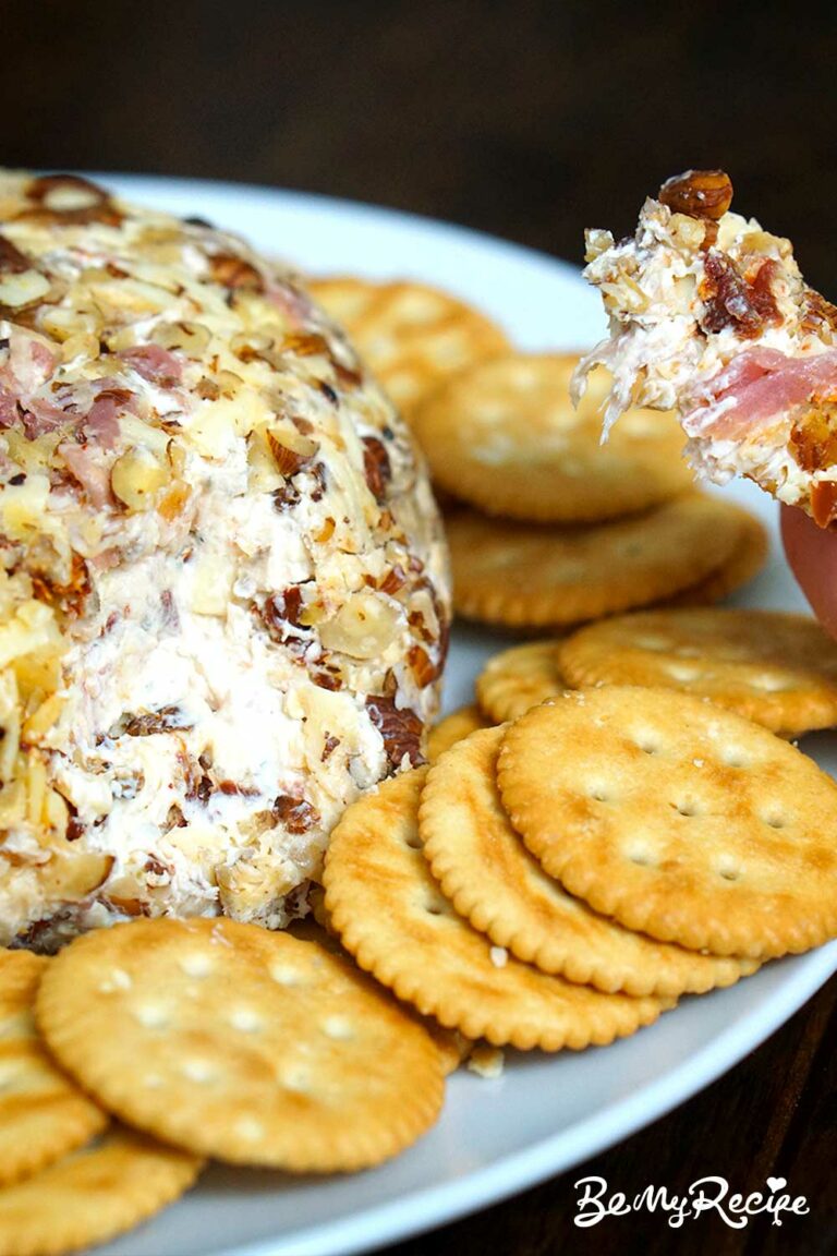 Cream Cheese Ball with Sundried Tomatoes, Prosciutto, and Nuts
