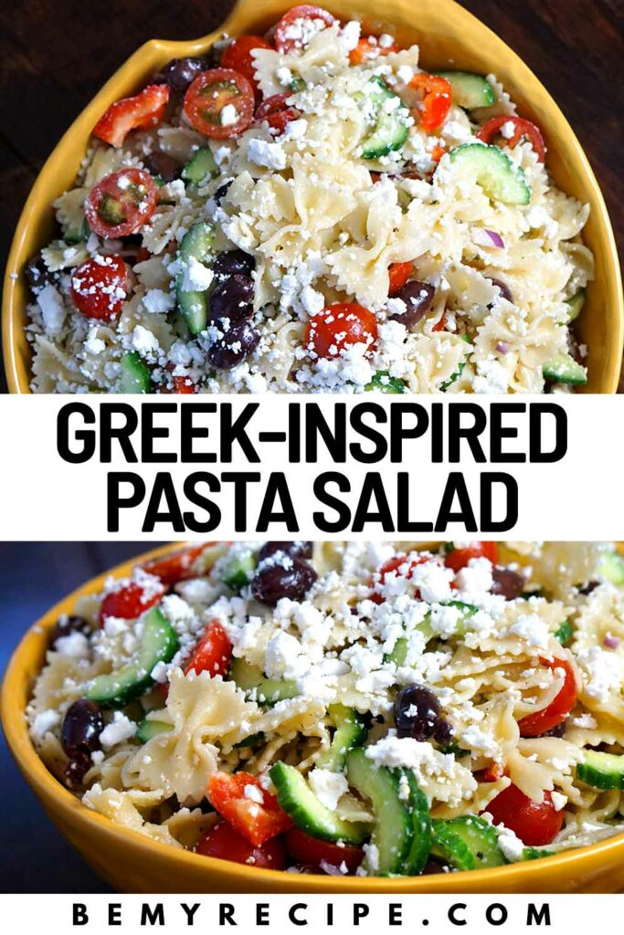 Greek-Inspired Pasta Salad