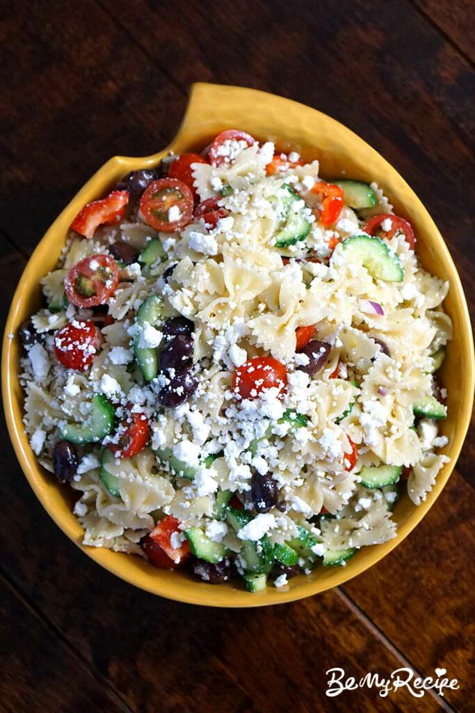 Greek-Inspired Pasta Salad