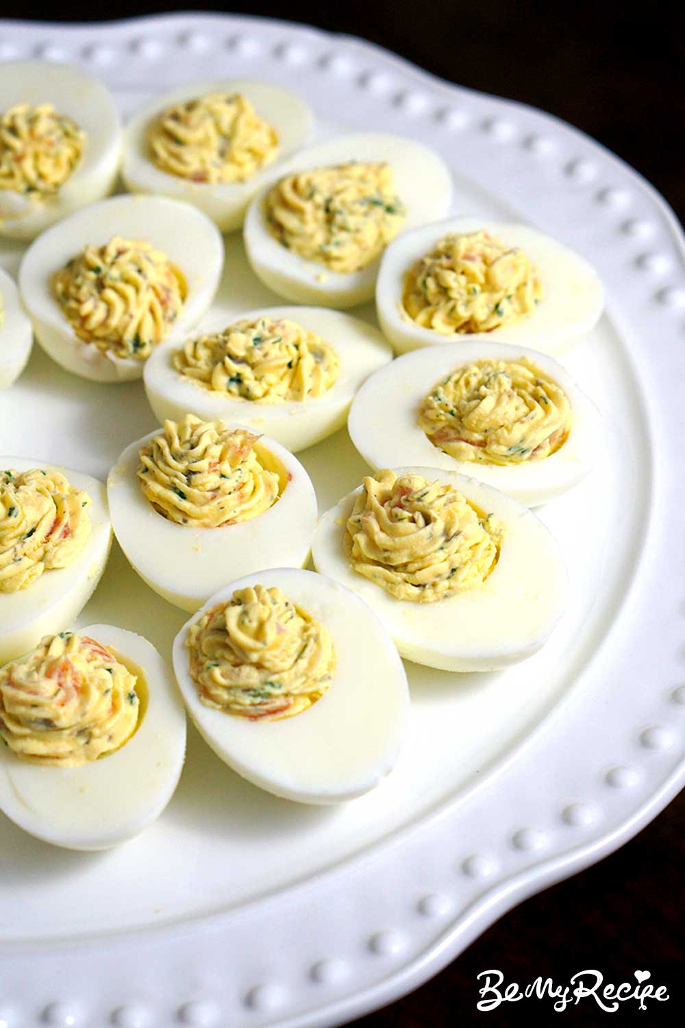 Deviled Eggs with Smoked Salmon